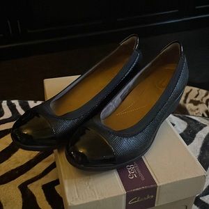 Clark’s Black Leather Shoe